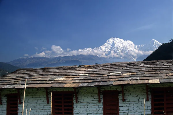 Annapurna South 684 Hiunchuli 132 Landruk Népal — Photo