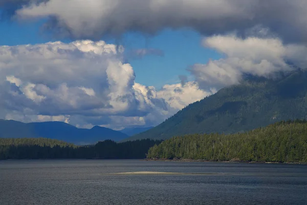 Dourar Passagem Meares Ilha Tofino Ilha Vancouver Colúmbia Britânica — Fotografia de Stock