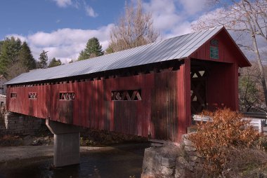 İstasyon kapalı köprü, Northfield Falls, Vermont