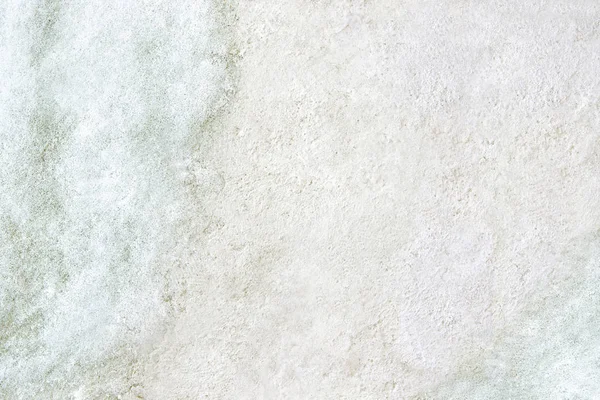 コンクリート白地雪テクスチャ フレーム 雪で覆われた屋外の古い床 — ストック写真