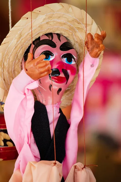 Brinquedo Tradicional Mexicano Mercado Rua Profundidade Campo Rasa — Fotografia de Stock