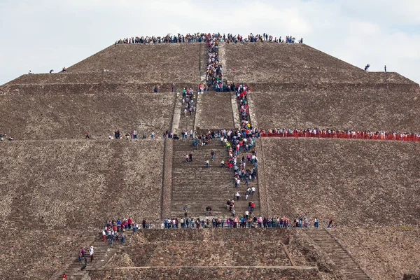 Teotihuacan Piramisok Közelében Mexico City Nap Piramis — Stock Fotó