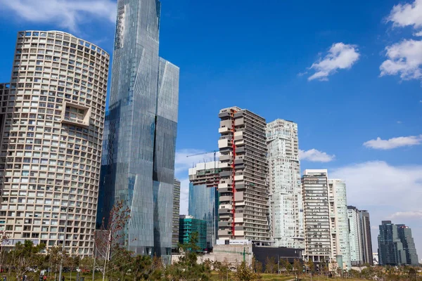 Mexico City Mexico Dec 2018 Mexicana Park Modern Beautiful Skyscrapers — Stock Photo, Image