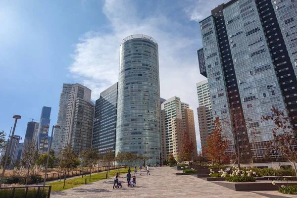 Mexico City Mexico Dec 2018 Mexicana Park Modern Beautiful Skyscrapers — Stock Photo, Image