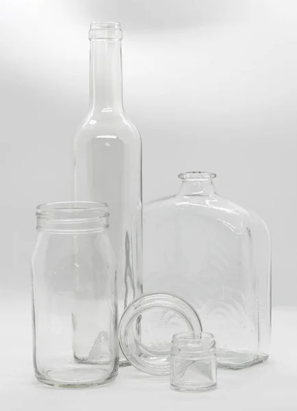 Glazen container — Stockfoto