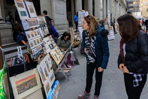 Pintores de rua — Fotografia de Stock