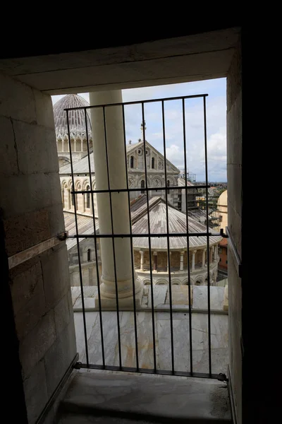 Pisa from inside the Tower. — Stock Photo, Image