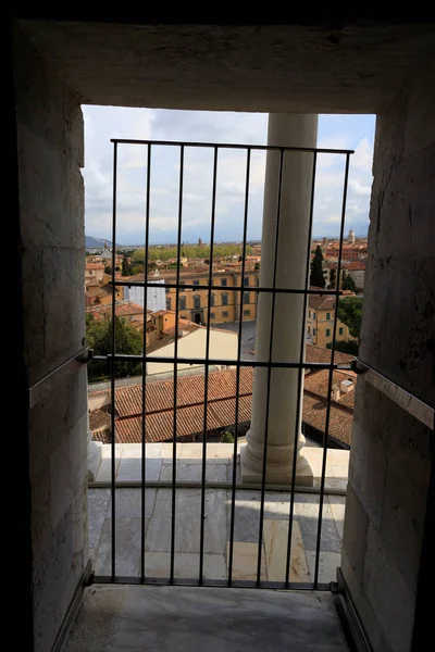 Pisa from inside the Tower. — Stock Photo, Image
