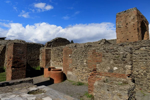 Ruiny Pompejów — Zdjęcie stockowe