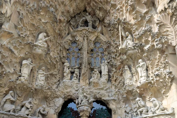 A Sagrada Família, Antonio Gaudi . — Fotografia de Stock