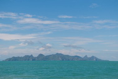 Deniz ve Koh Samui, Tayland Hills'te