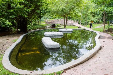 Tapai kaplıcası, Maehongson, Tayland