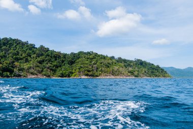 Sea Bright, tropik adada güzel Andaman kristal Denizi, Koh Lipe, Tayland