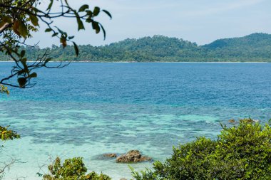 Sea Bright, tropik adada güzel Andaman kristal Denizi, Koh Lipe, Tayland