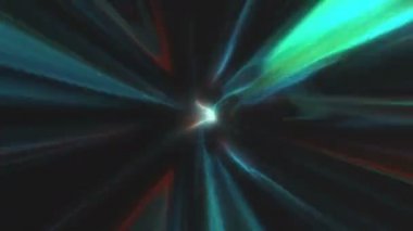 Sorunsuz döngü solucan deliği düz ile zaman ve mekan, warp dümdüz bu bilim kurgu