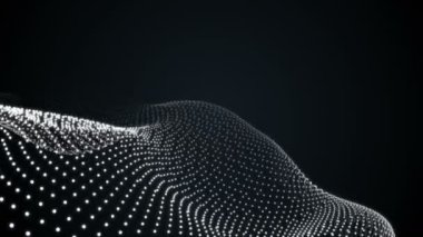 Sorunsuz Soyut animasyon metamorfoz noktalar üzerinden amorf şeklinin