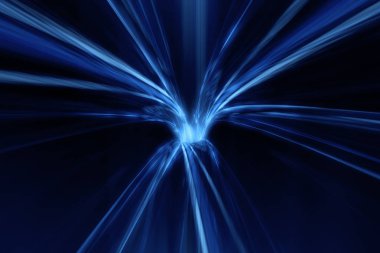 zaman ve mekan, bu bilim kurgu ile warp dosdoğru içinden 3D çizim solucan deliği