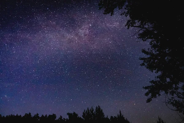 Hermoso Cielo Estrellado Vía Láctea — Foto de Stock