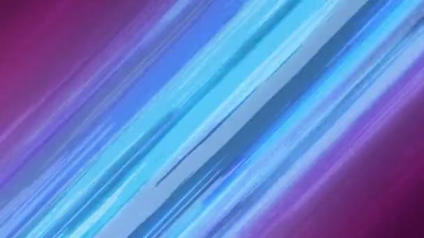 Blaue Diagonale Anime-Geschwindigkeitslinien — Stockvideo