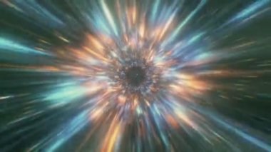 Soyut gizemli cennet arka plan, cennet fırtına derin ışınları tünel, evren ruh Kanal