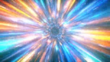 Soyut gizemli cennet arka plan, cennet fırtına derin ışınları tünel, evren ruh Kanal