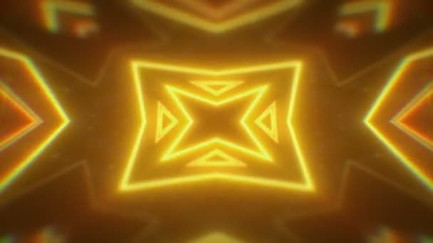 abstrait orange sans couture boucle kaléidoscope multicolore motifs mouvement graphiques fond 