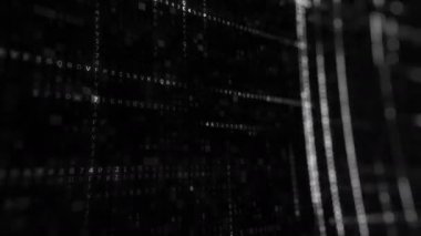 Soyut Mavi onaltılık arka plan teknoloji