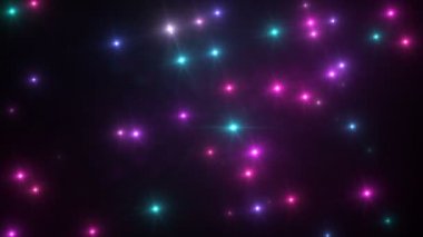 Siyah arka plan sorunsuz döngü animasyon üzerinde kamera flaş ışığı