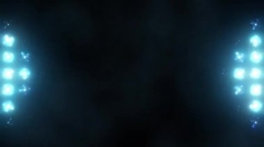 Parlak ışıldak duvardaki Vj sahne 4k sorunsuz döngü animasyon Flash. Kör sönen ışıklar flaş club el feneri disko ışıkları matris akkor ışık lamba halojen Far lamba gece kulübü kapalı