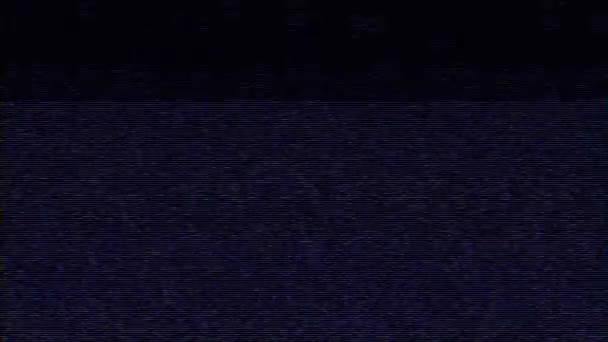 Μοναδικό σχέδιο αφαιρετικό ψηφιακού Animation Pixel θορύβου Glitch σφάλμα βίντεο βλάβη — Αρχείο Βίντεο