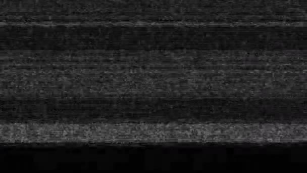 Unique Design Abstract Digital Animation Pixel Noise Glitch Error Video Damage — Stock Video