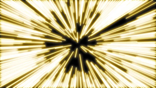 Cartoon energy 3d illustration, yellow glow explosion energy