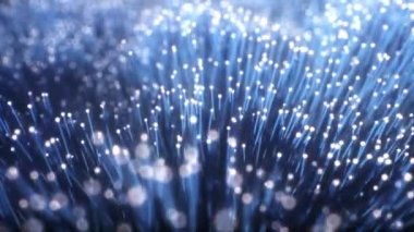 Işık hareketi ile fiber optik kablolar milyonlarca