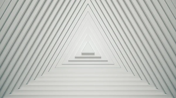Padrão Abstrato Triângulos Com Efeito Offset Animação Triângulos Brancos Branco — Fotografia de Stock