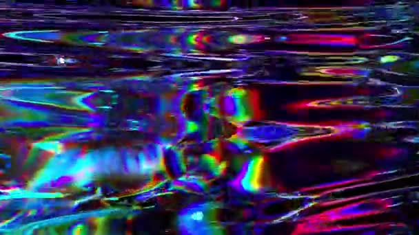 Animación líquida alegre y colorida. Vídeo de gradientes de fluidos. Moviéndose al azar textura ondulada. Formas curvas abstractas animadas psicodélicas. Dinámica de color de moda. Diseño futurista vívido. bucle inconsútil 4k — Vídeos de Stock