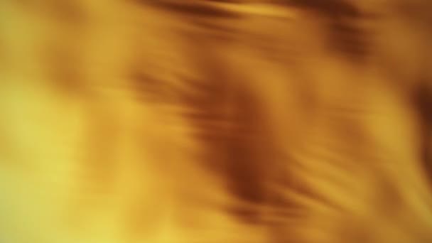 Arany selyemhullám szövet felülete. Absztrakt puha háttér. Zökkenőmentes hurok 3d render — Stock videók