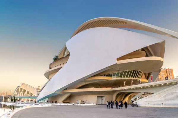 Opera house w Walencji, Hiszpania — Zdjęcie stockowe