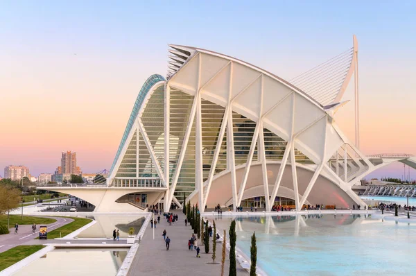 Museum der wissenschaft in valencia, spanien — Stockfoto