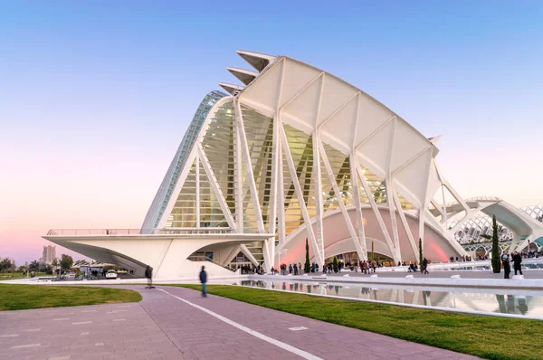 Museum der wissenschaft in valencia, spanien — Stockfoto