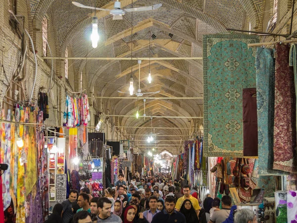 Shiraz Irán Agosto 2018 Salón Principal Del Bazar Shiraz Vakil — Foto de Stock