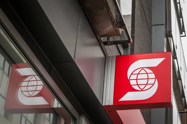 Montreal Canada November 2018 Scotiabank Logo Front One Banking Center — Stock Photo, Image
