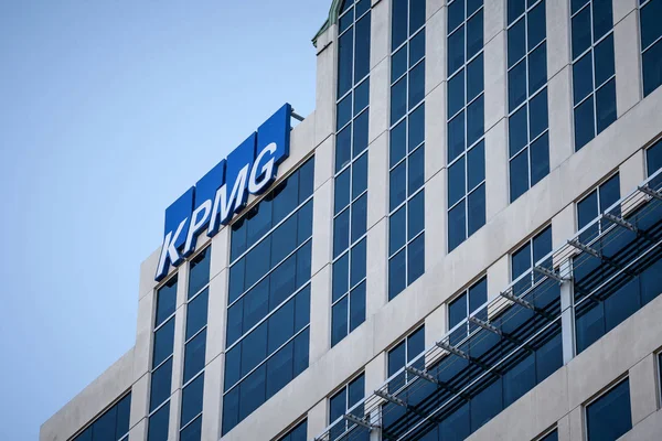 Ottawa Canada November 2018 Kpmg Logo Main Office Ottawa Ontario — Stock Photo, Image