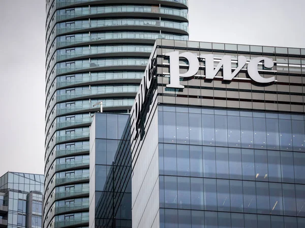 Toronto Canada November 2018 Pwc Logo Main Office Ontario Toronto — Stock Photo, Image