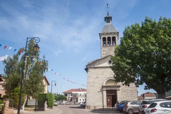 Saint Savin Francie Červenec 2019 Katolický Kostel Centru Svatého Savina — Stock fotografie