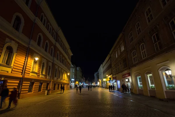 Brasov România Februarie 2020 Strada Republicii Centrul Istoric Medieval Brașovului — Fotografie, imagine de stoc