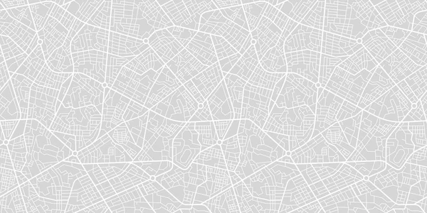 Plan Des Rues Ville — Image vectorielle