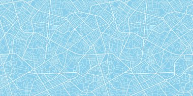 Kentsel vektör şehir haritası sorunsuz doku