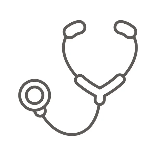 Stethoscope icon — Stock Vector