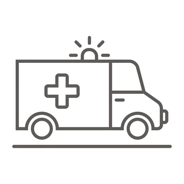 Ambulancia - icono de vector — Vector de stock
