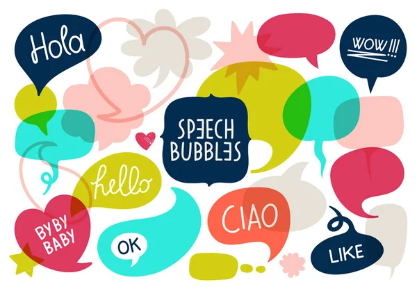 Acronym Chat Bubble — Stock Vector